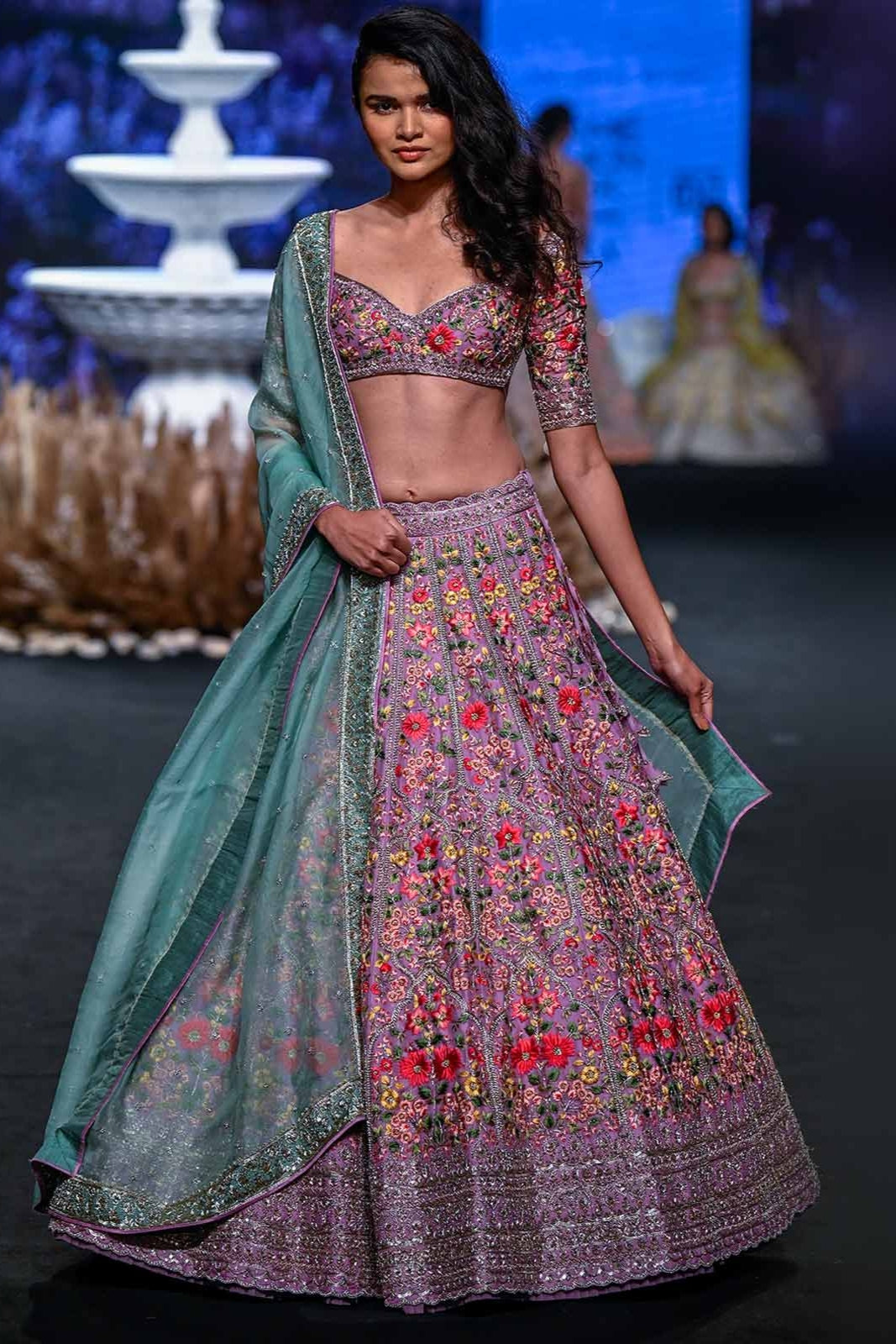 MUGHAL GARDEN LEHENGA