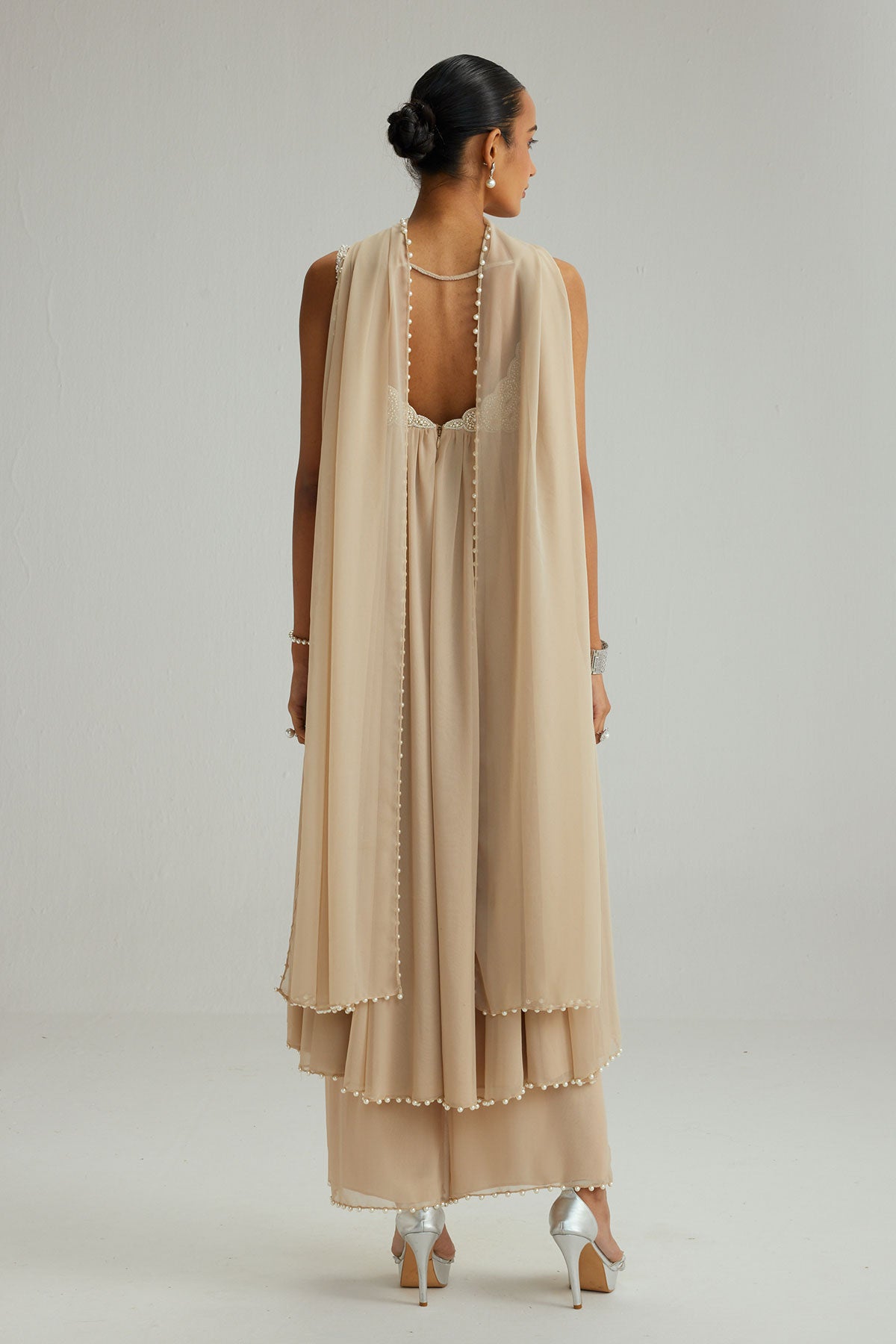 Light Beige Kurta Set