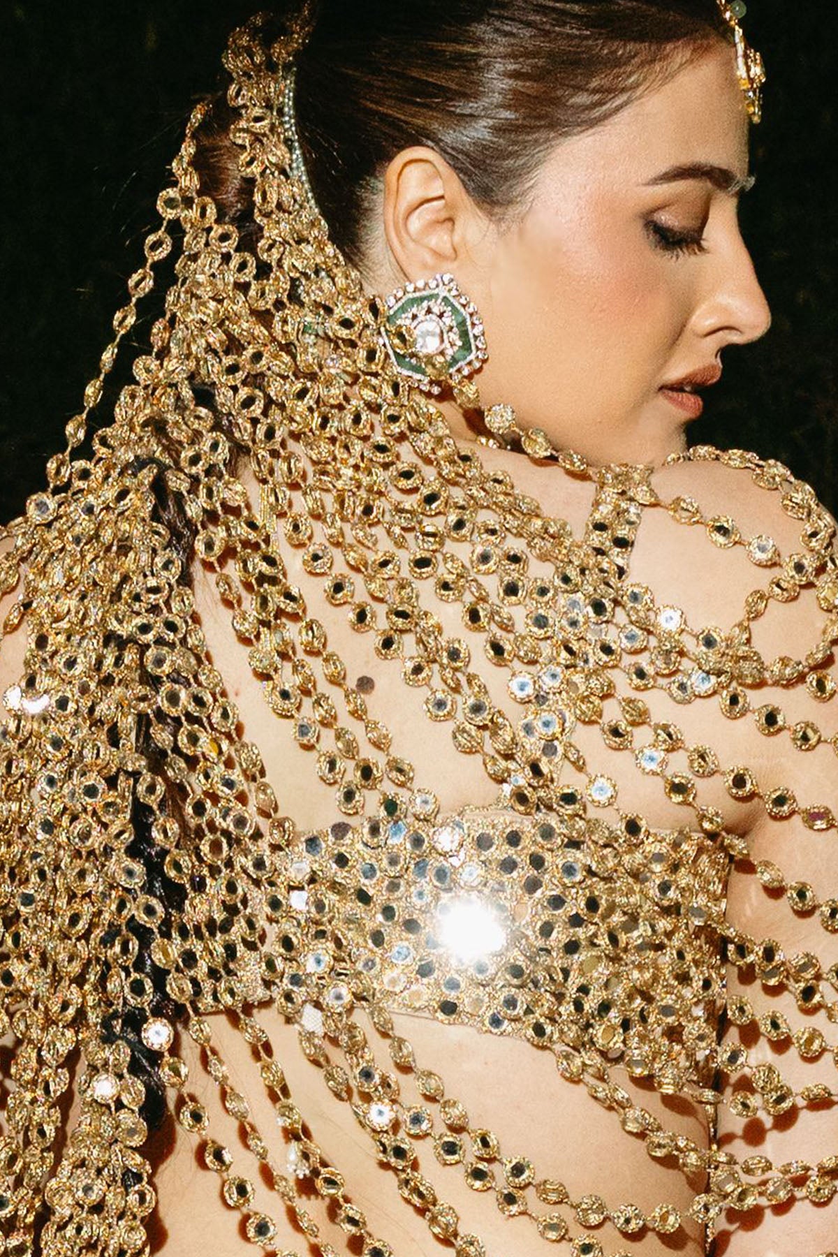 Nupur Sanon in Kalidar Multicolour Lehenga Set