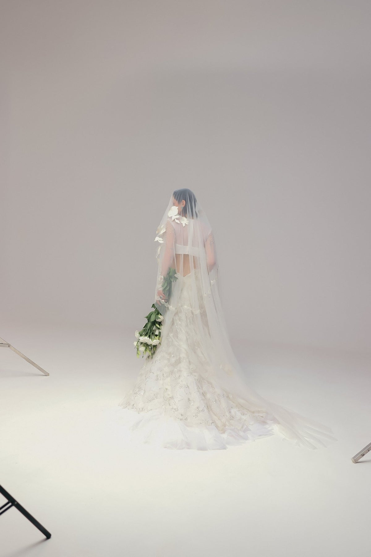 A White Wedding Lehenga II