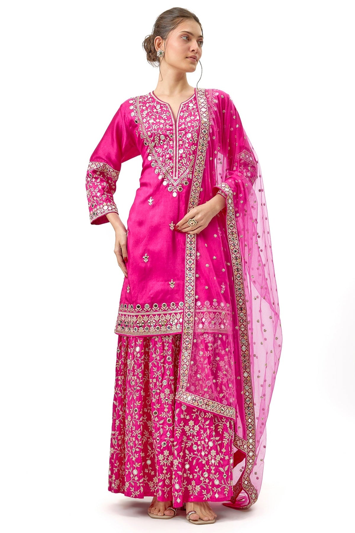 Aadhira Sharara Set