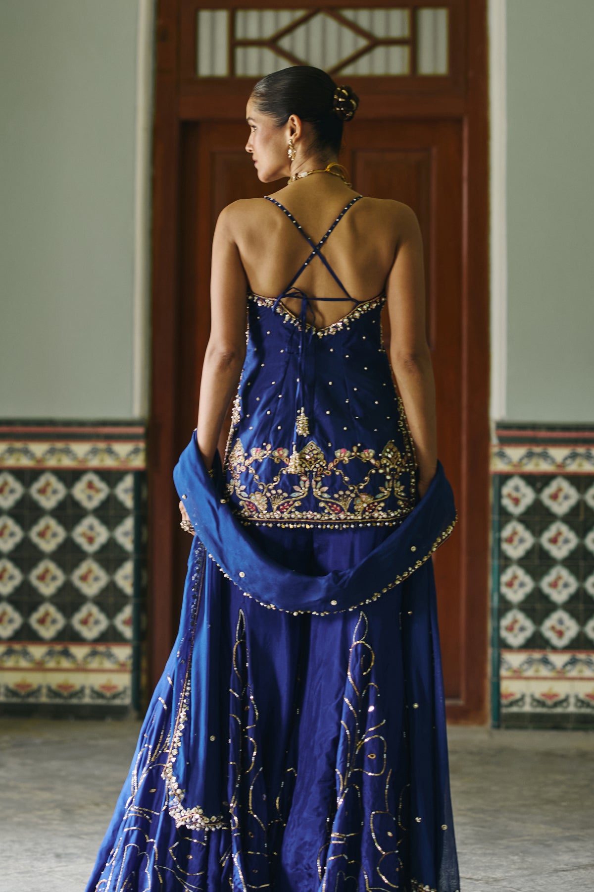 Aasma Gharara Set