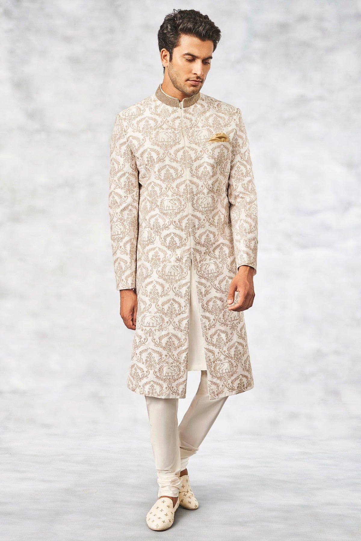 BALAJ SHERWANI – WHITE
