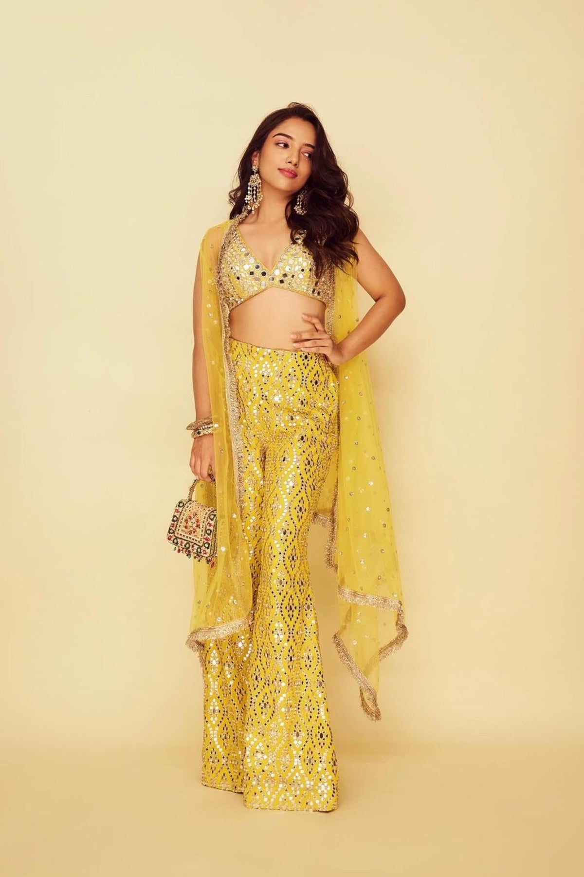 Ahsaas Channa in Ahsaas Pant Set