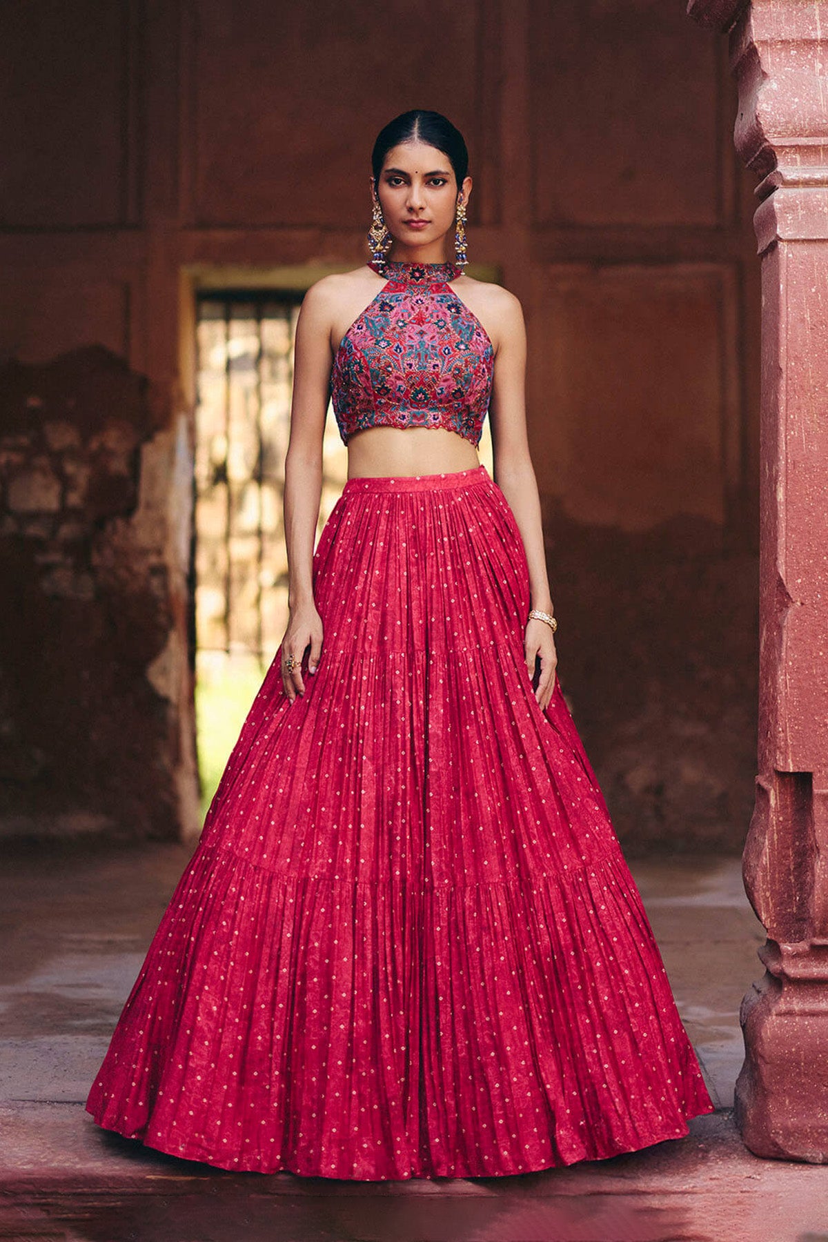 Akhaj Lehenga