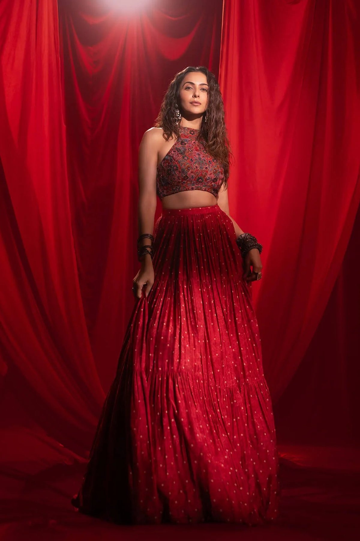 Akhaj Lehenga