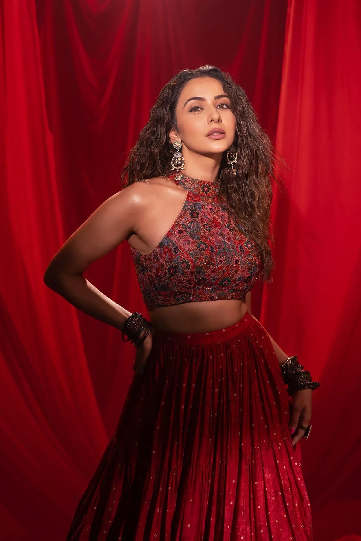 Akhaj Lehenga