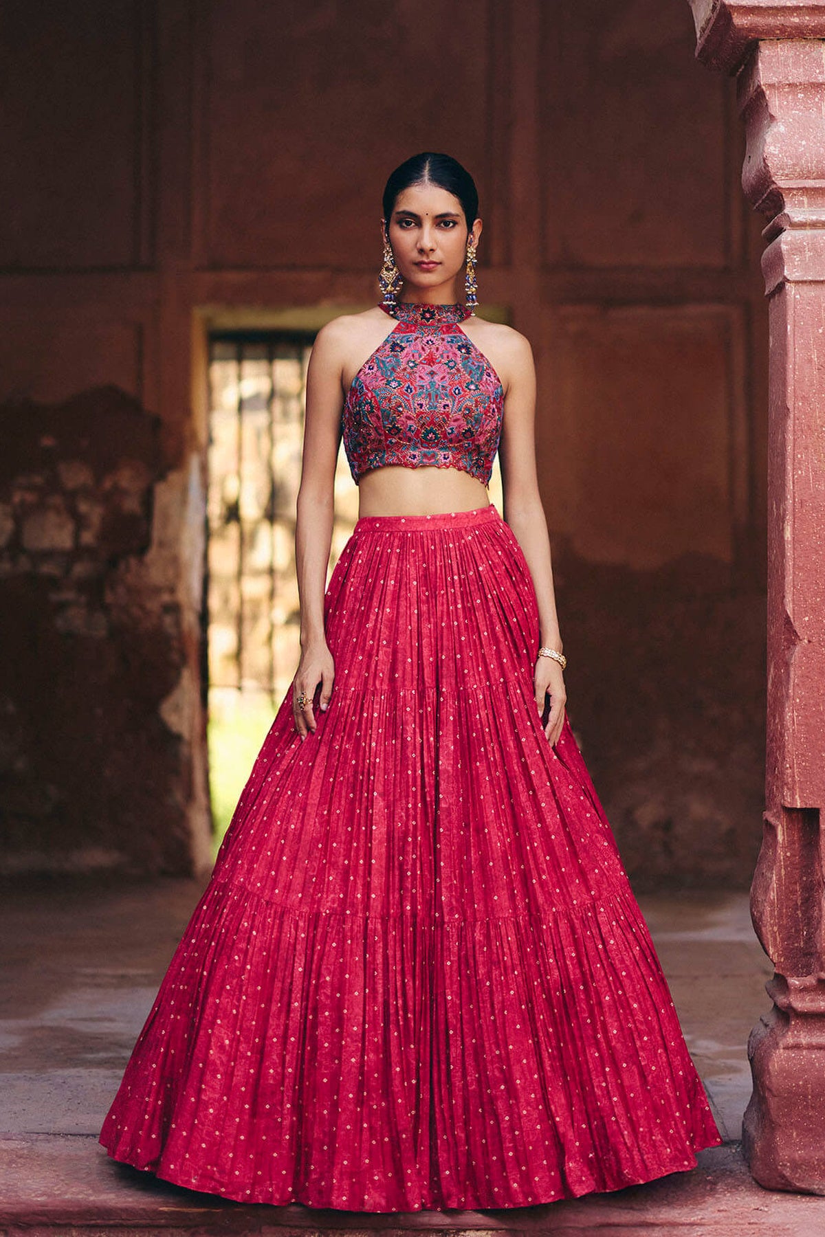 Akhaj Lehenga