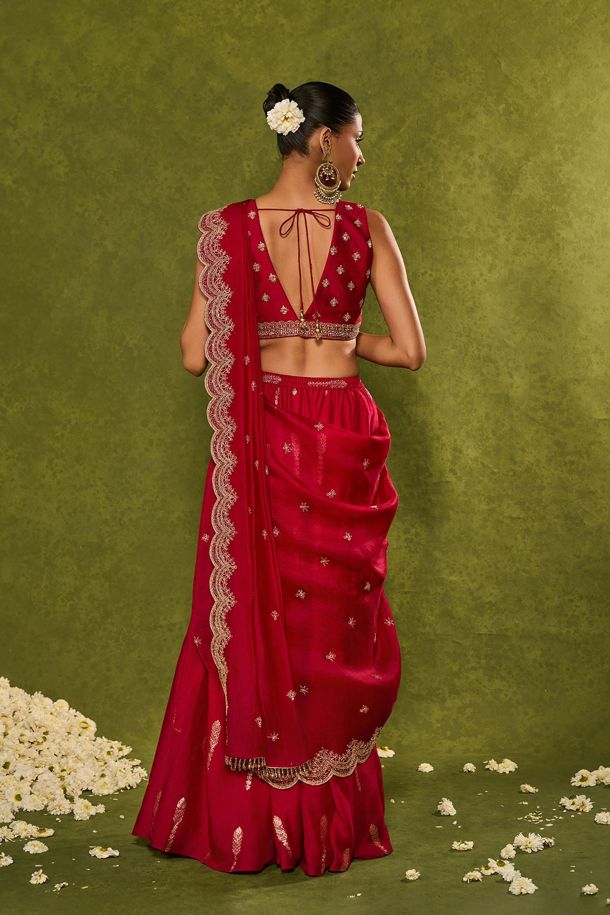 Amal Lehenga Saree - Ready to ship