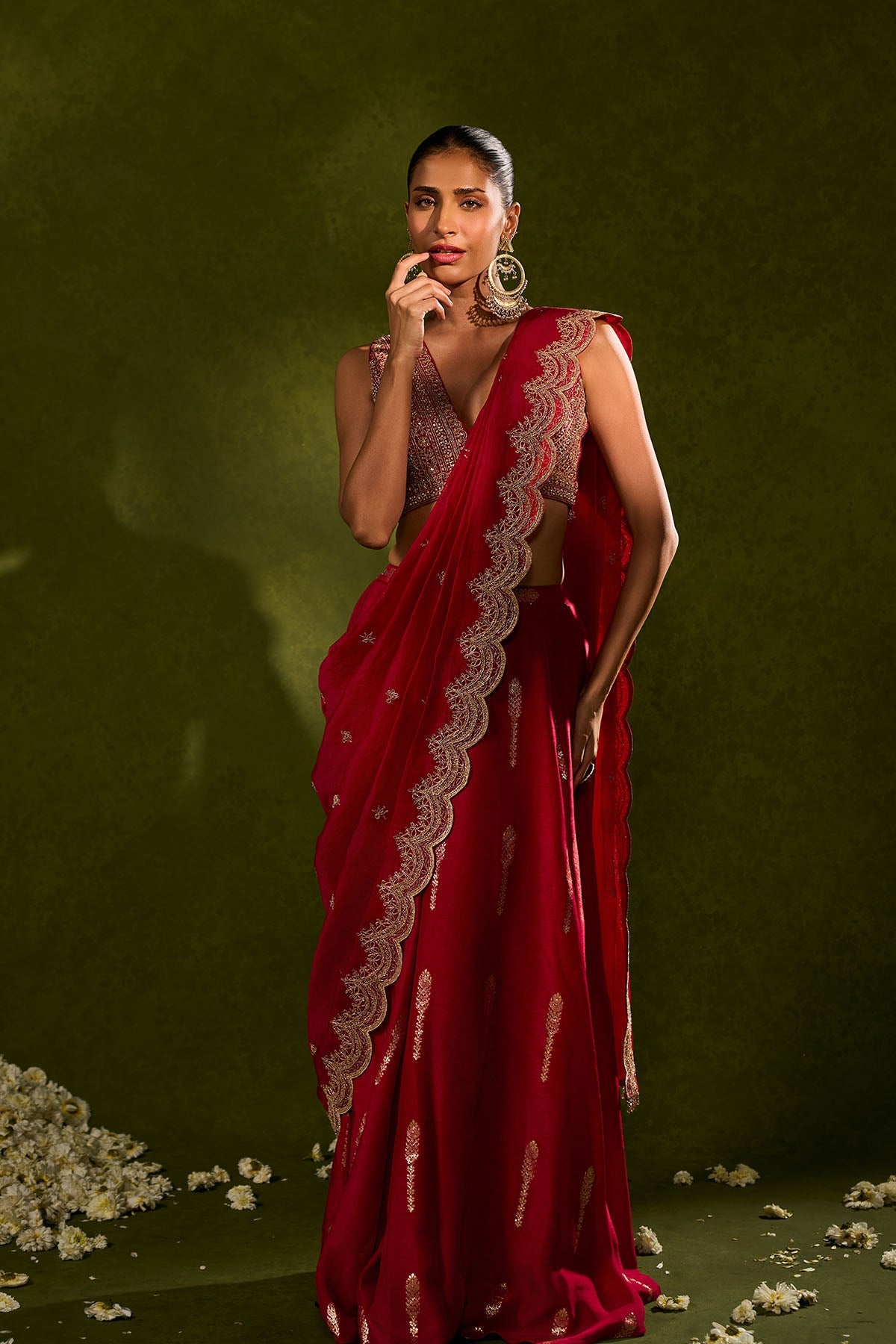 Amal Lehenga Saree - Ready to ship