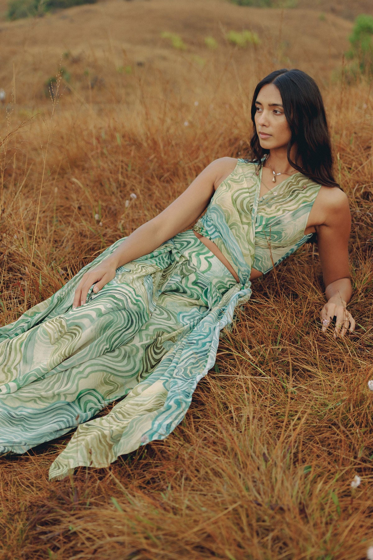 Qua Bemberg Co-ord - Sage
