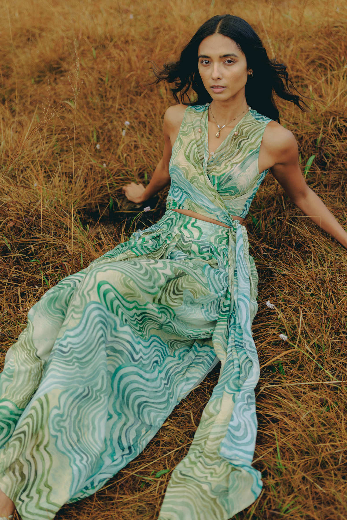 Qua Bemberg Co-ord - Sage