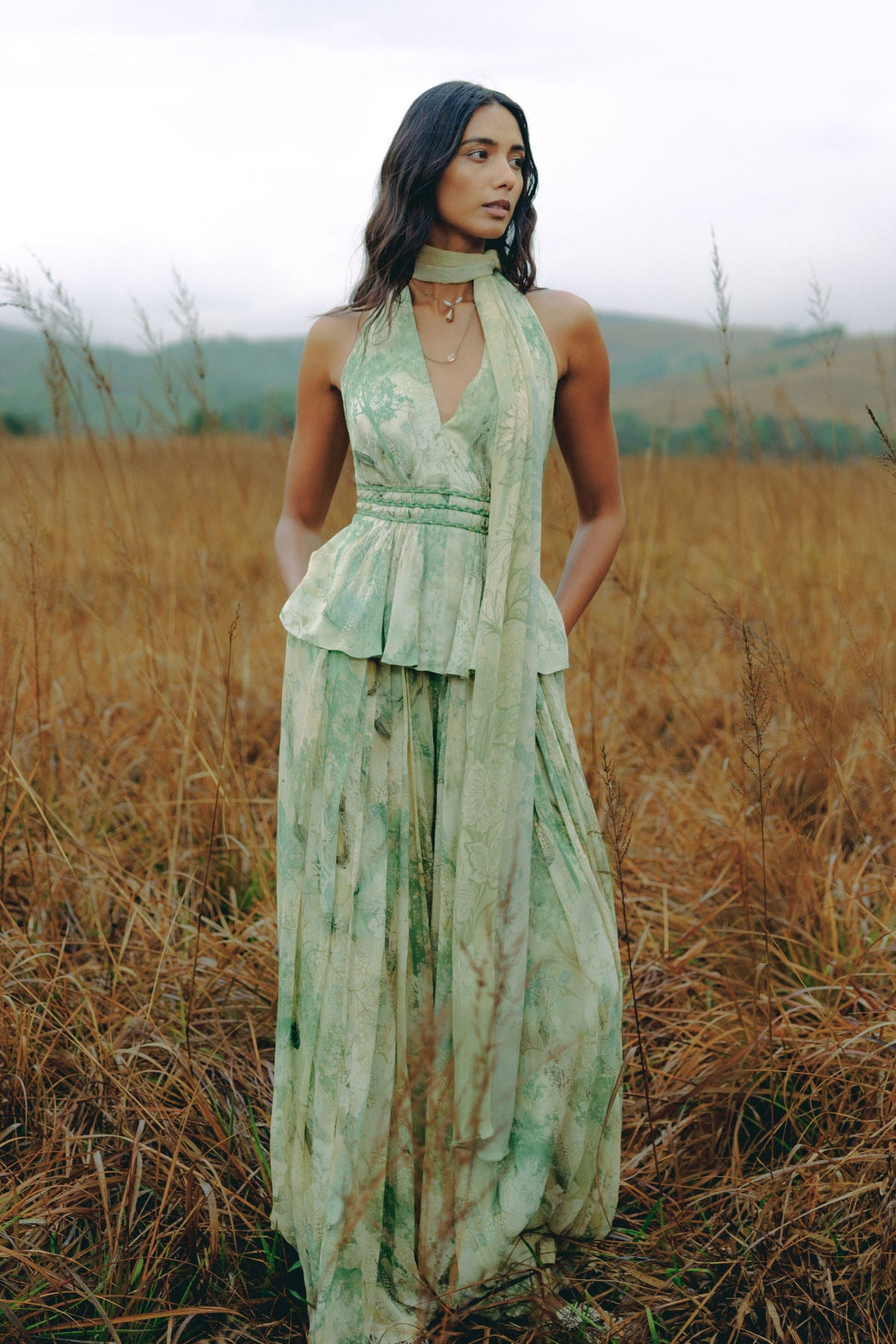 Sumi Bemberg Co-ord - Sage