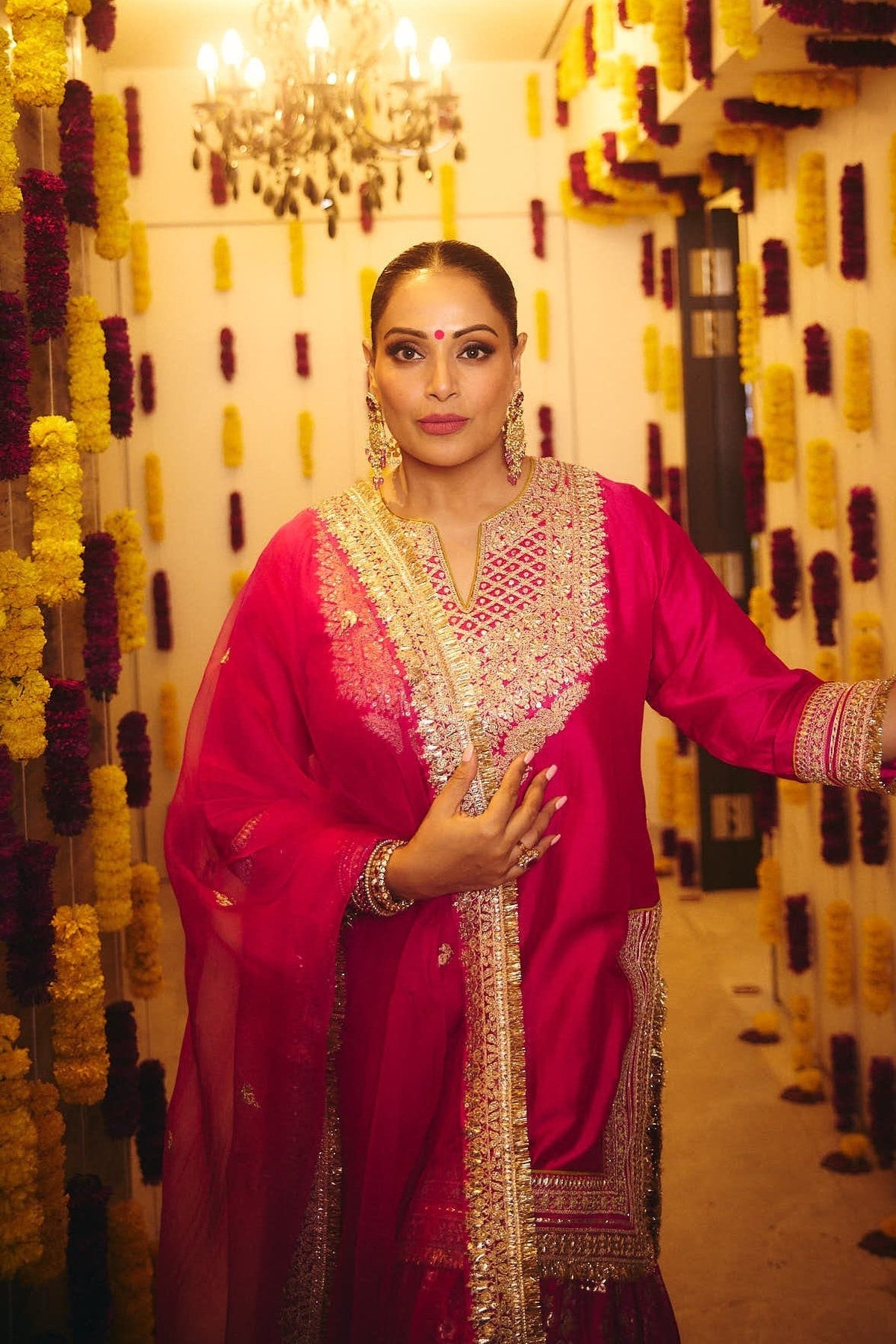 Bipasha Basu in Shahida Sharara Set