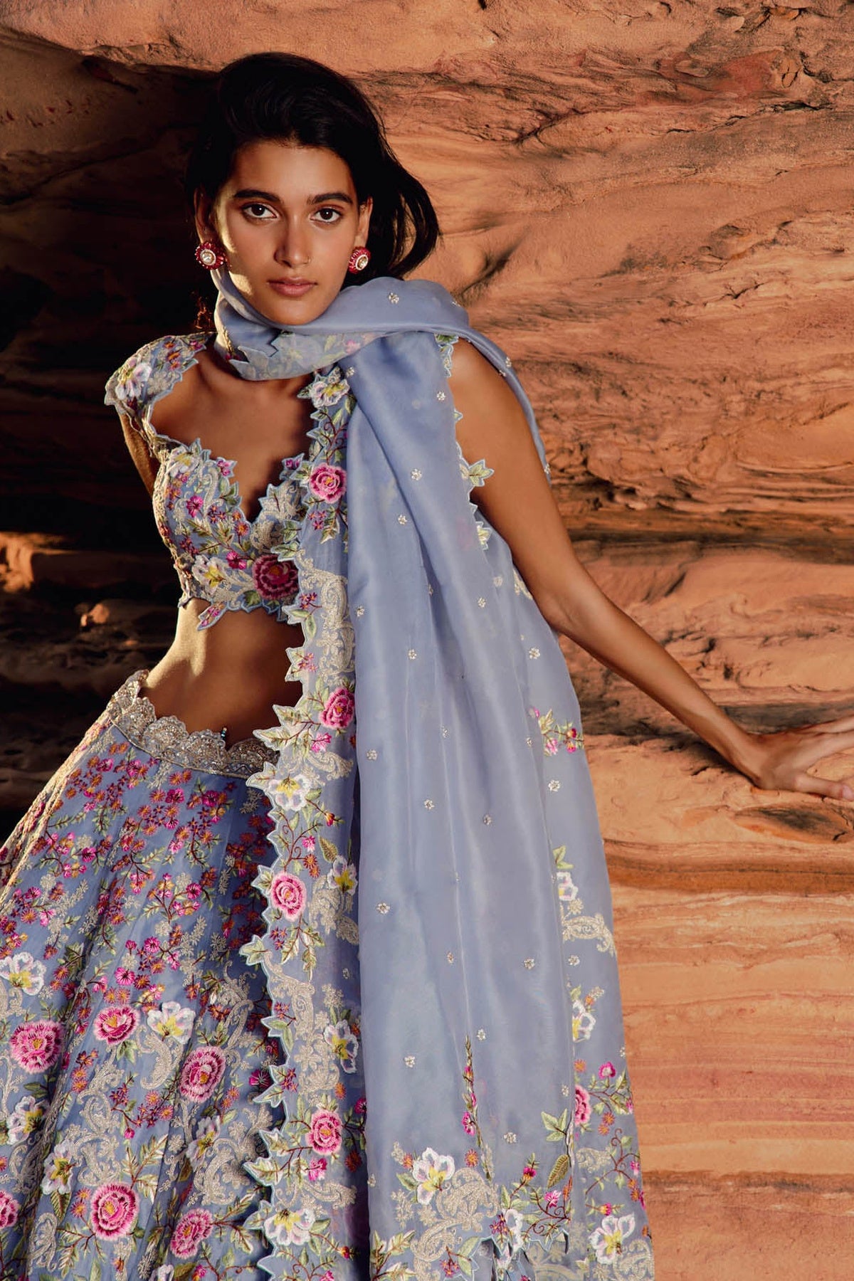 Blue Umang Lehenga Set