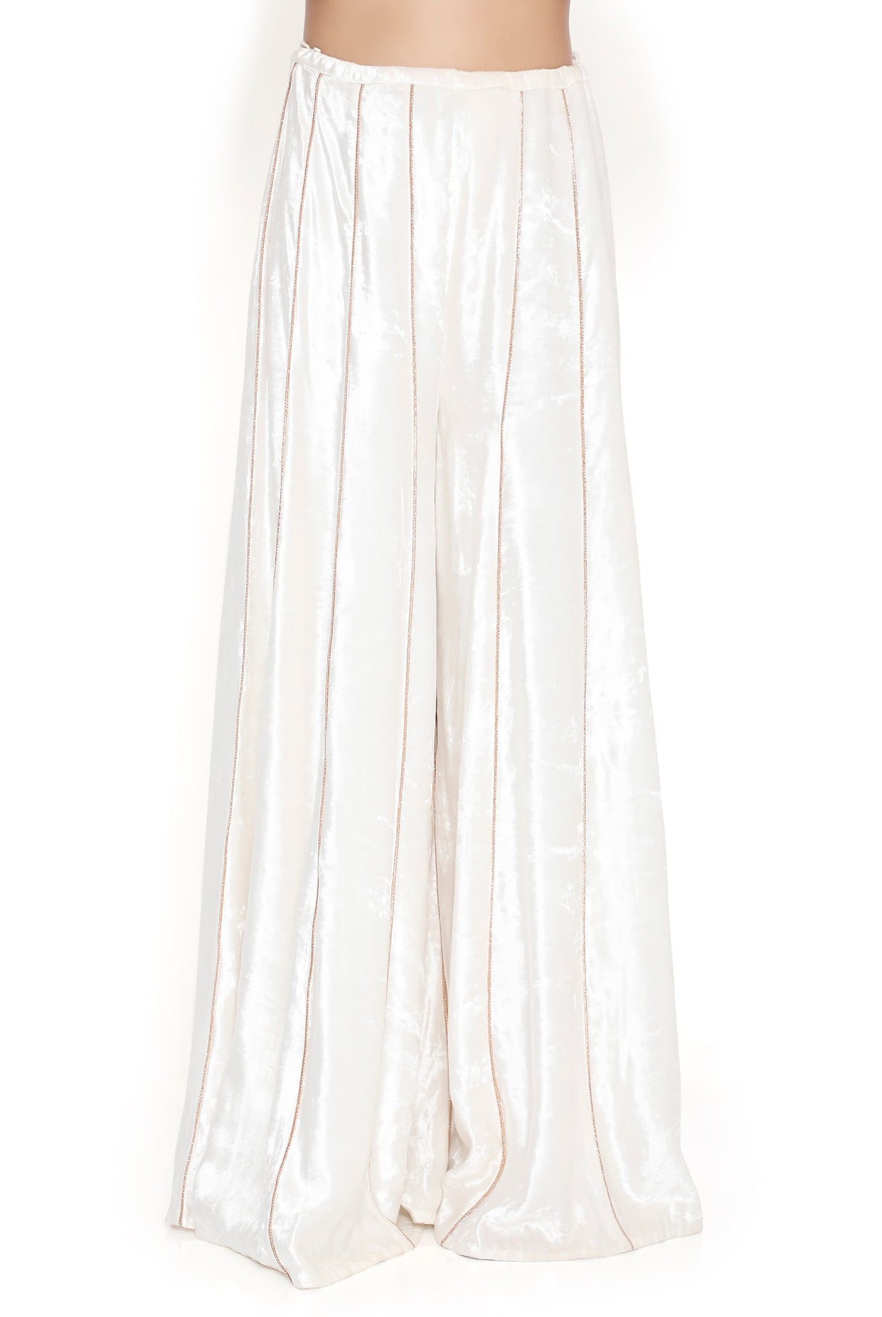 Bria Off White Embroidered Choli And Sharara