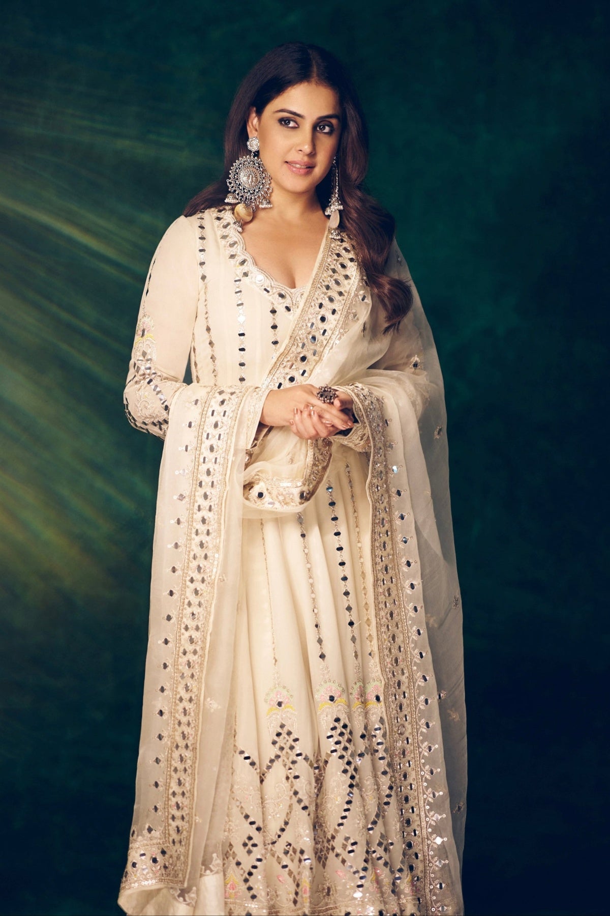 Genelia Anarkali Set