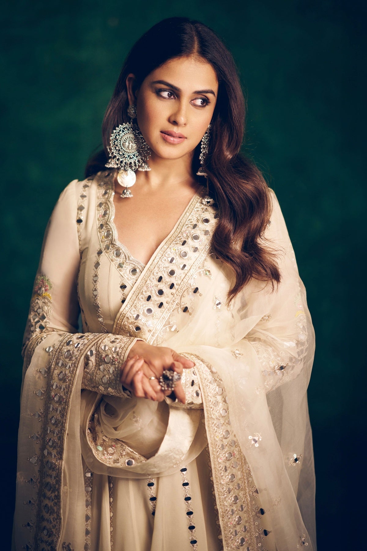 Genelia Anarkali Set