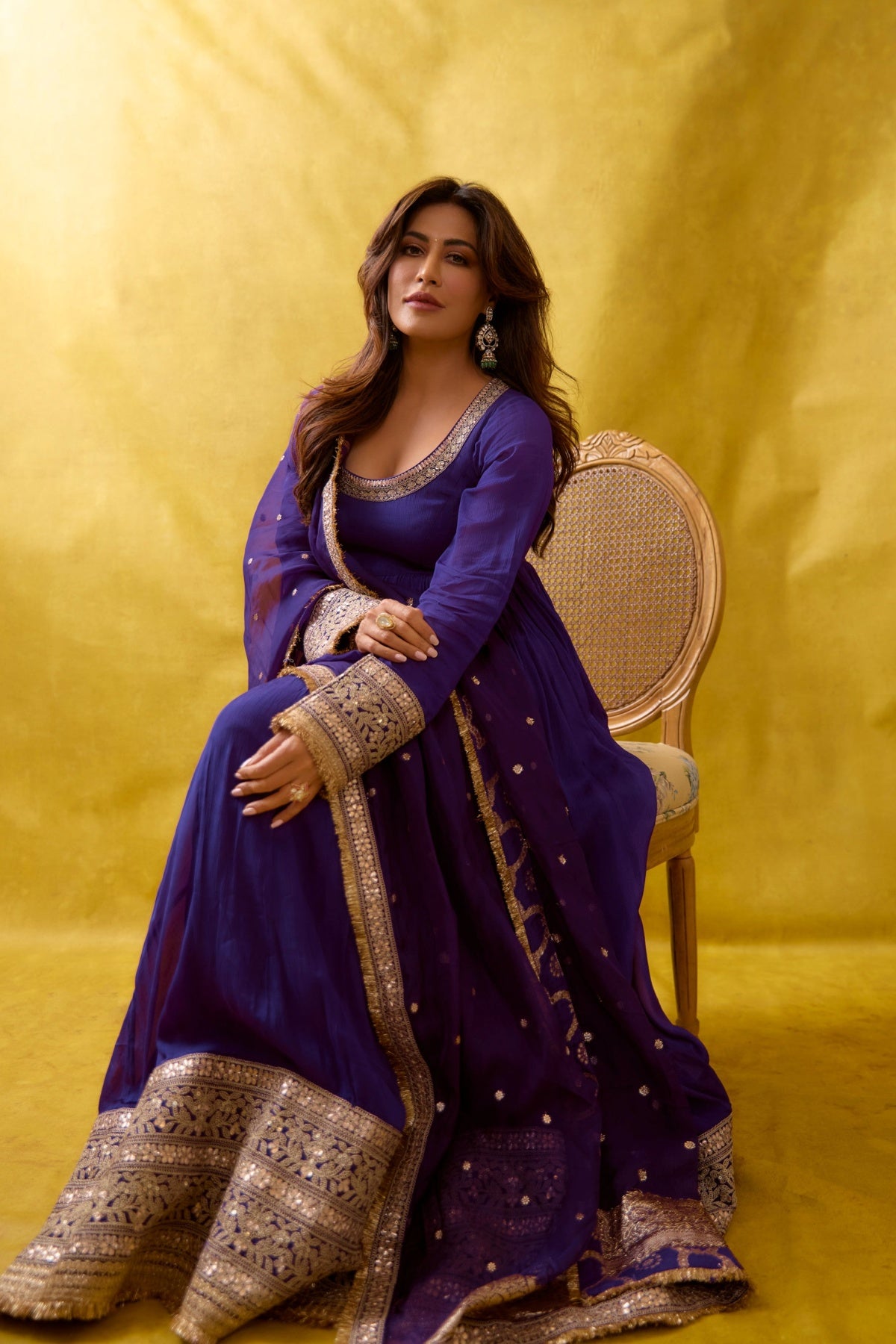Chitrangada Anarkali Set