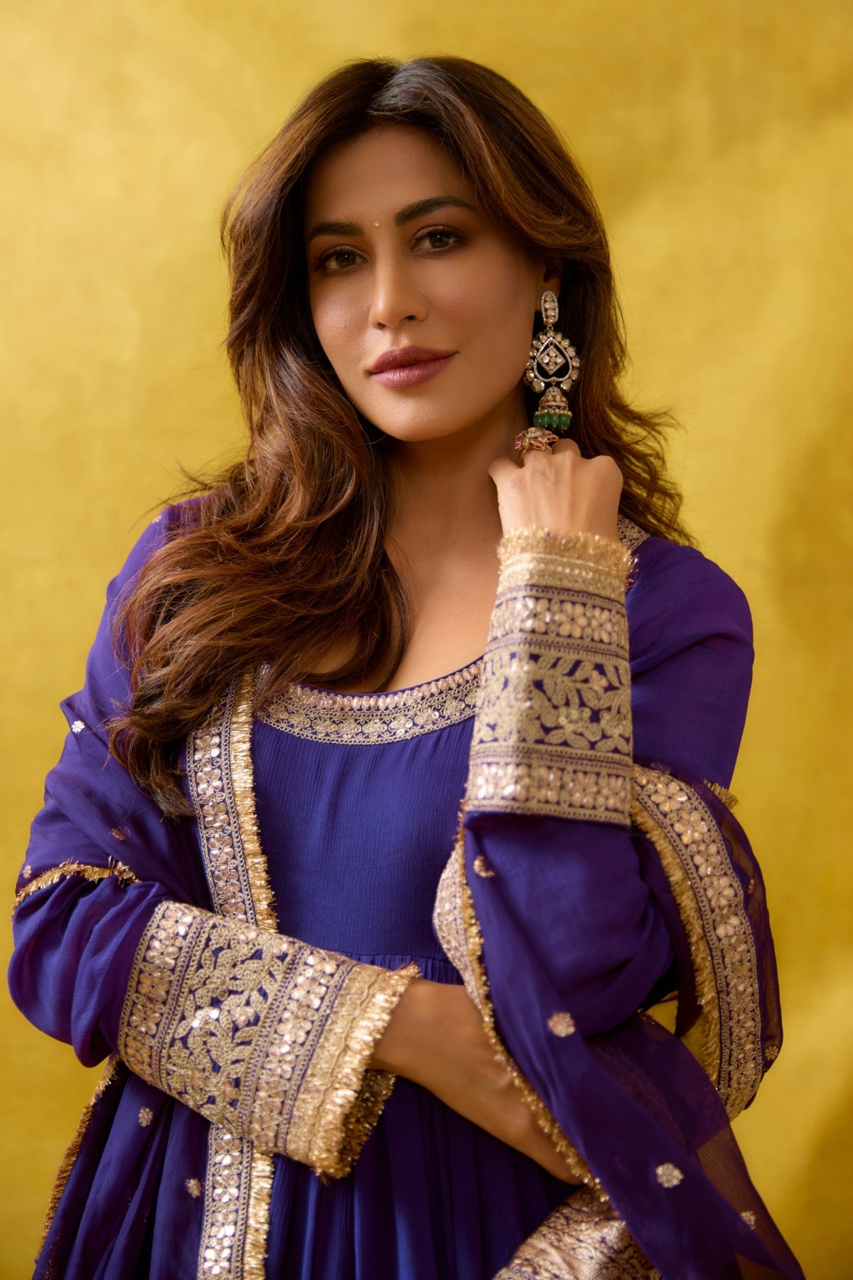 Chitrangada Anarkali Set