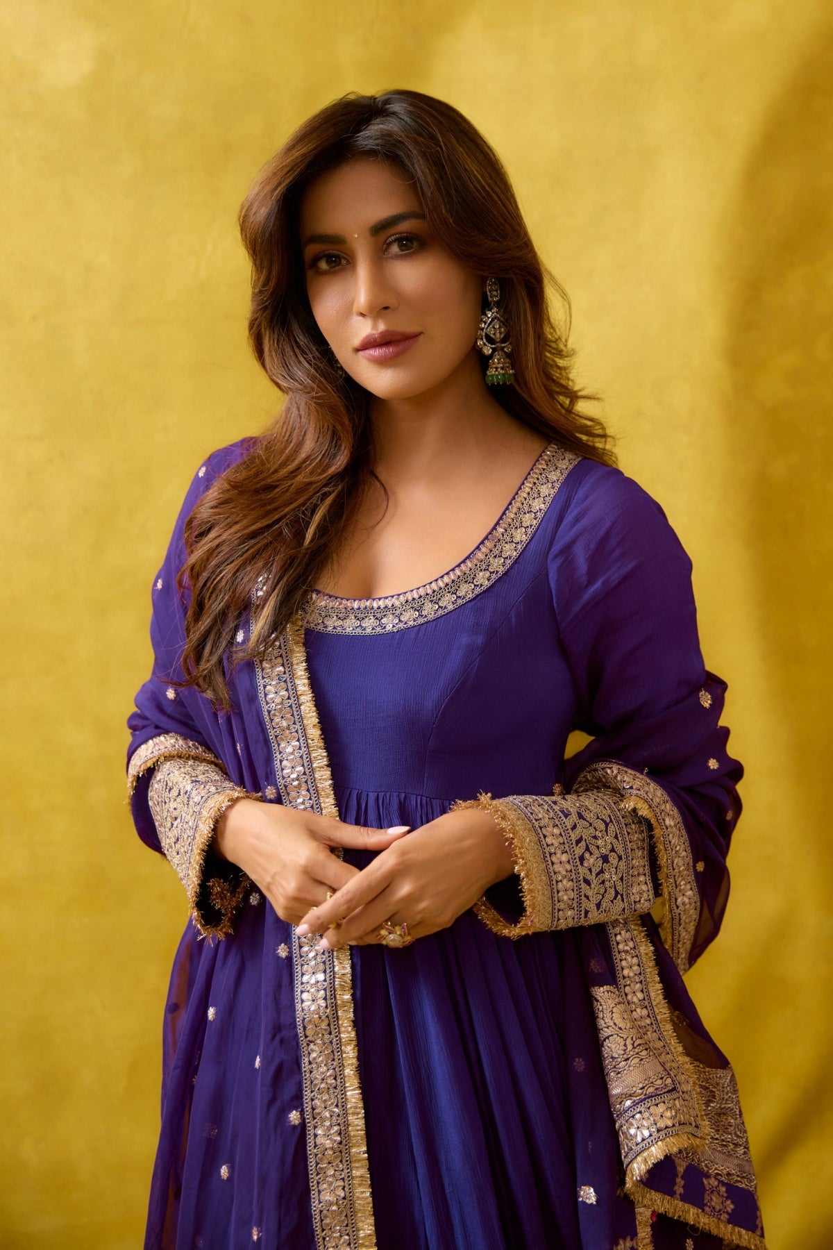 Chitrangada Anarkali Set