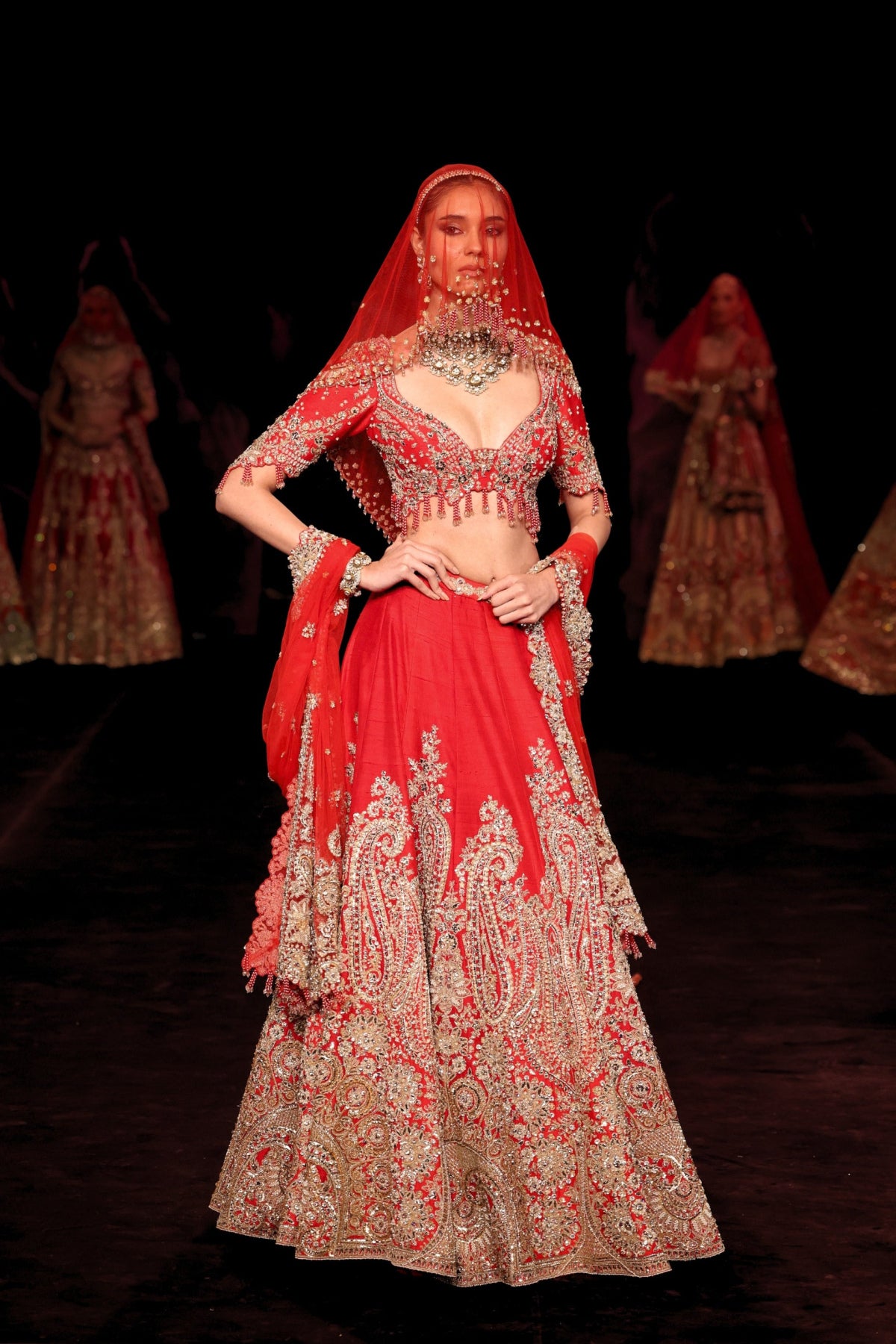 Chitravali Lehenga