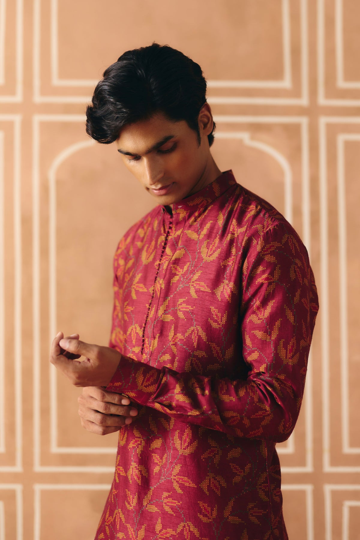Berry Plum kurta set