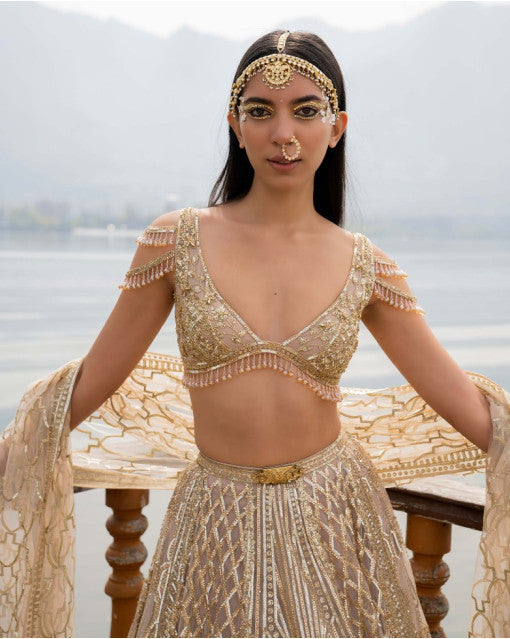 ALLY BRIDAL LEHENGA SET