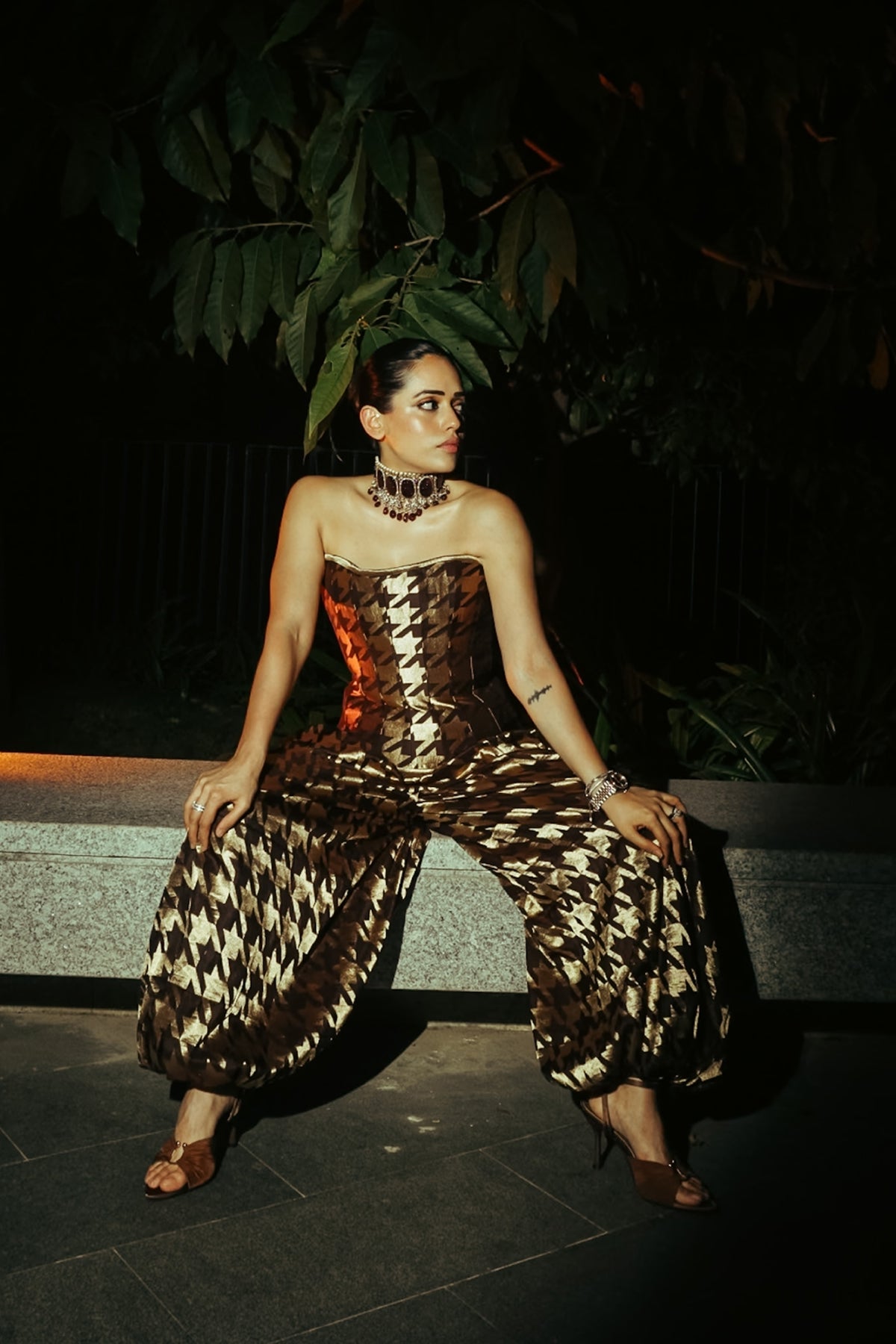 Espresso Gerum Co-ord Set