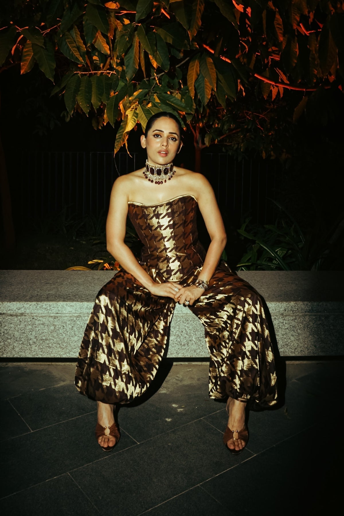 Espresso Gerum Co-ord Set
