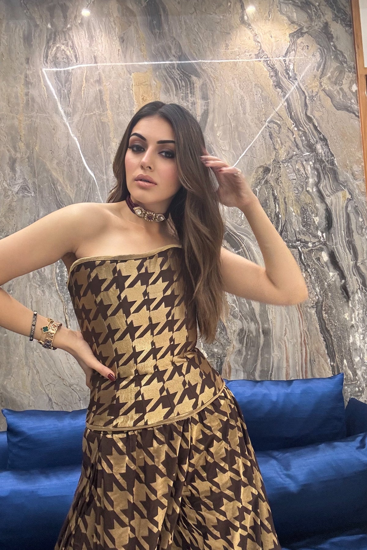 Espresso Gerum Co-ord Set