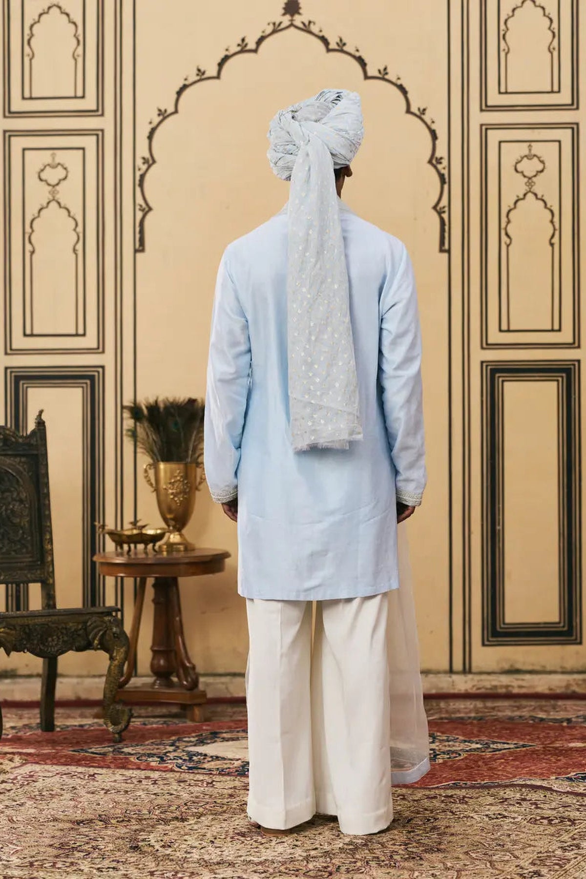 Falsai Chanderi Kurta Set