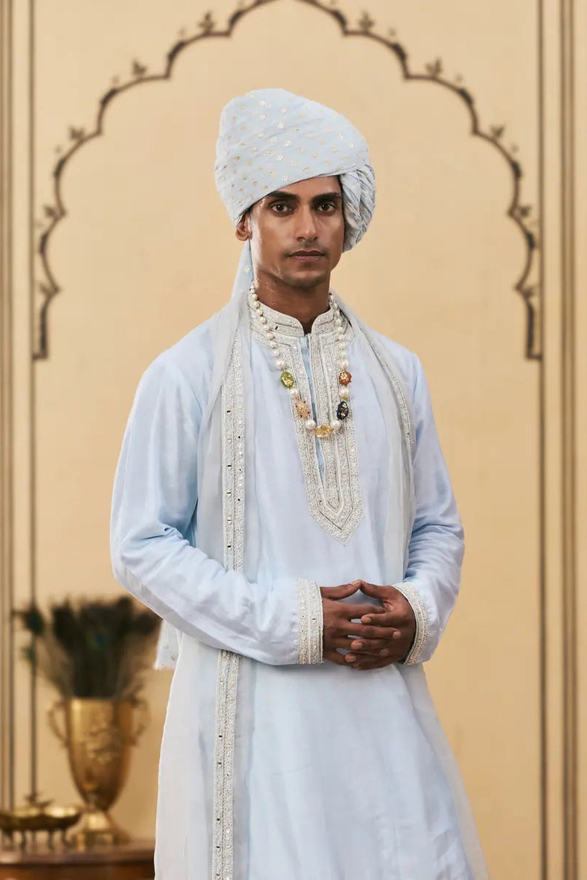Falsai Chanderi Kurta Set