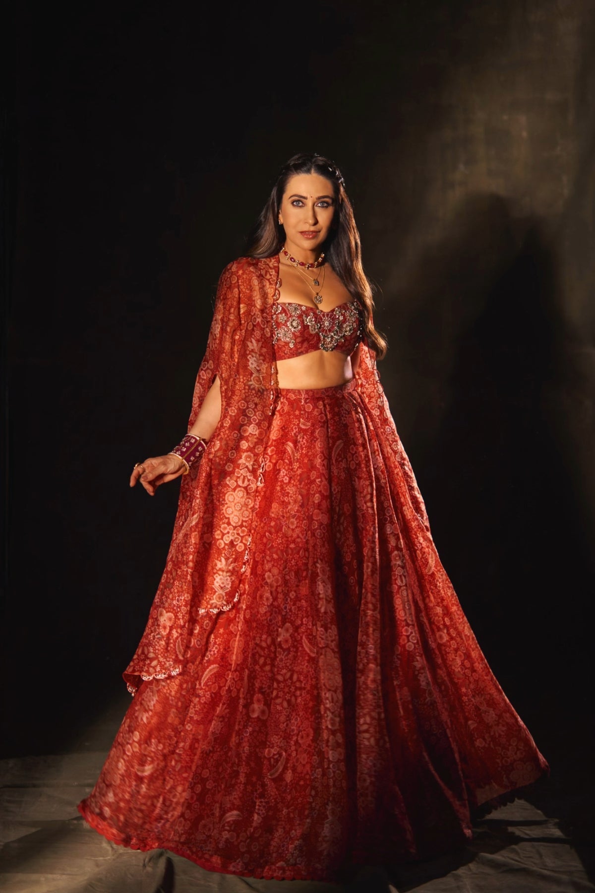 Karisma Kapoor In Ziba Lehenga Set