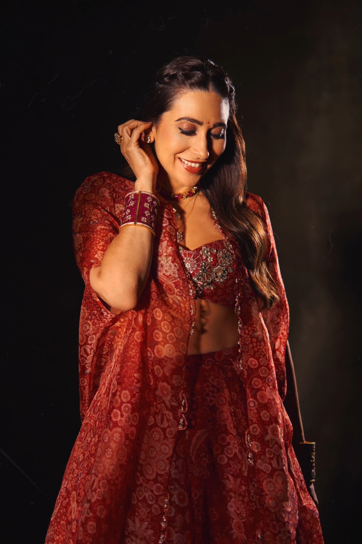 Karisma Kapoor In Ziba Lehenga Set