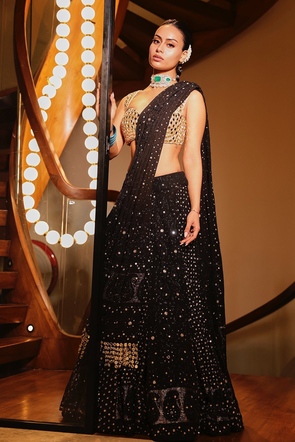 Nysa Devgn in Rohini Lehenga Set