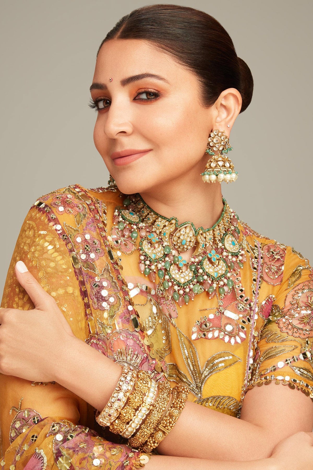 Anushka Sharma in custom Masuma