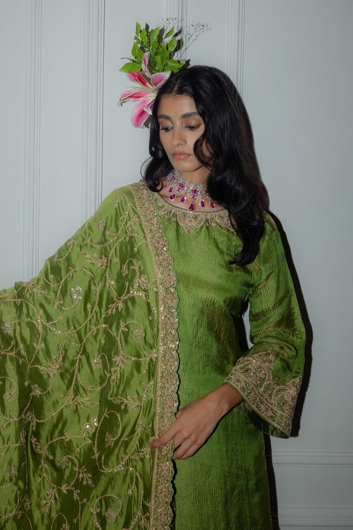 Kachha Aam Kurta set