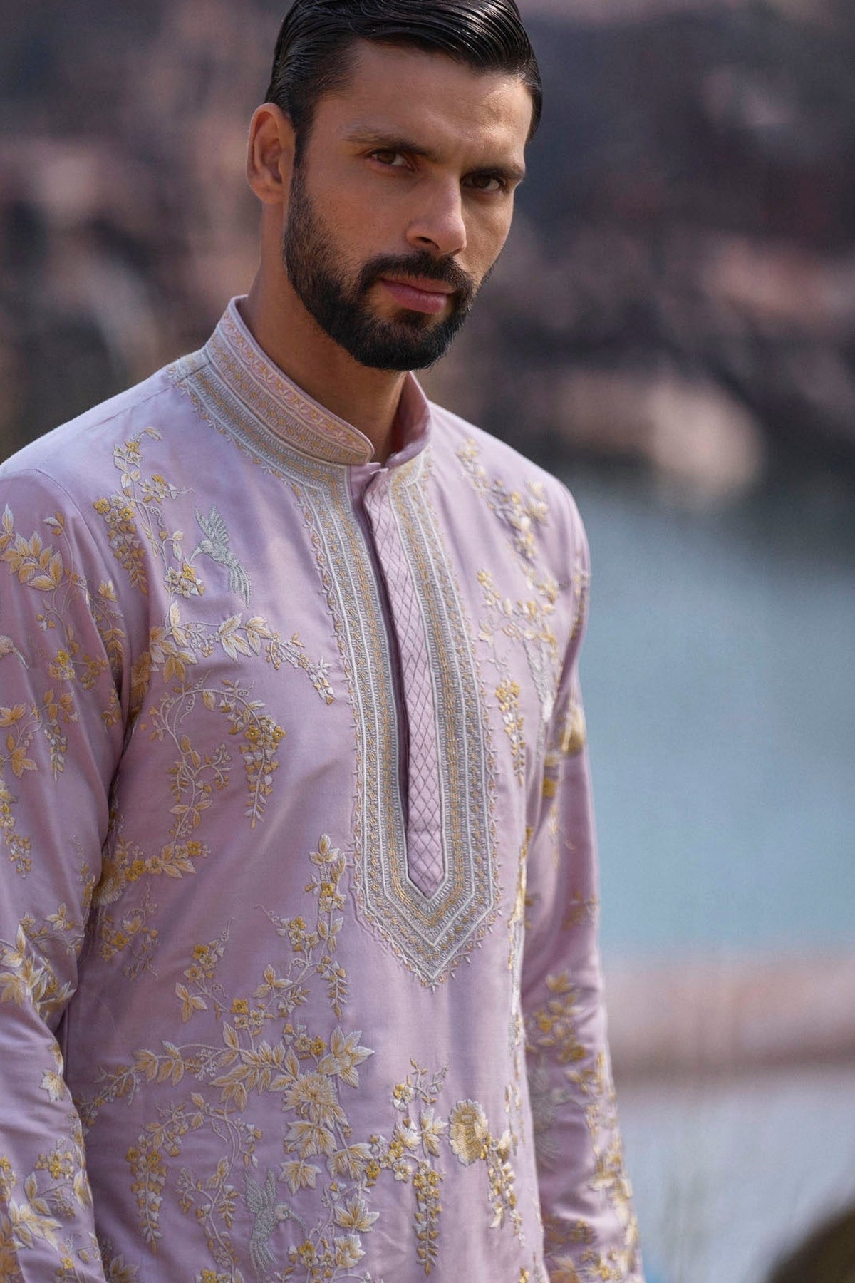 Lilac Kurta Set