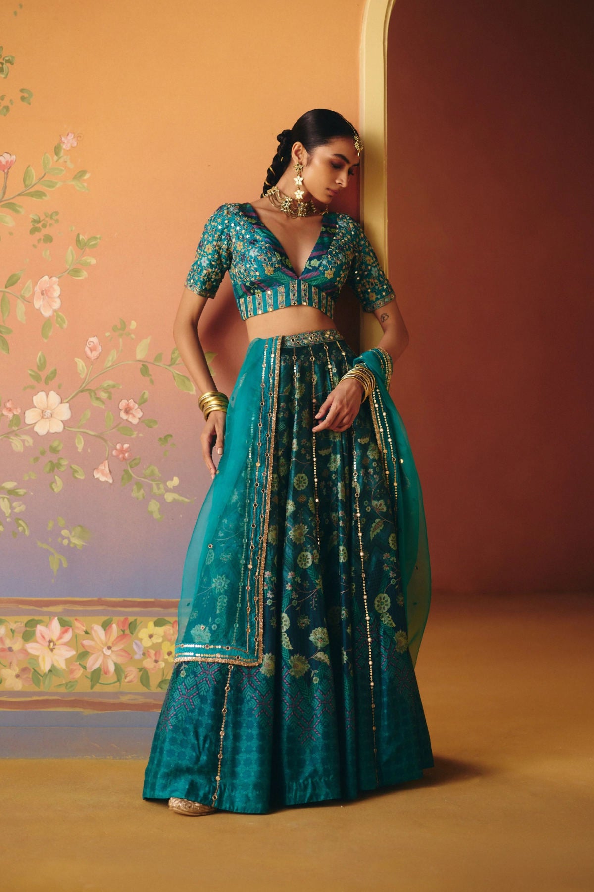 Mahi lehenga set