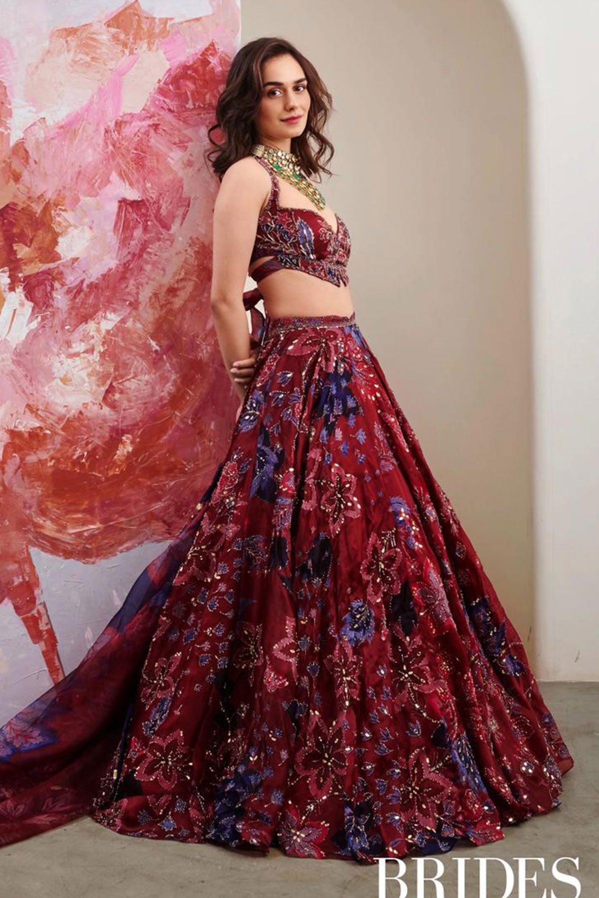 Manushi Chhillar in Titli Lehenga