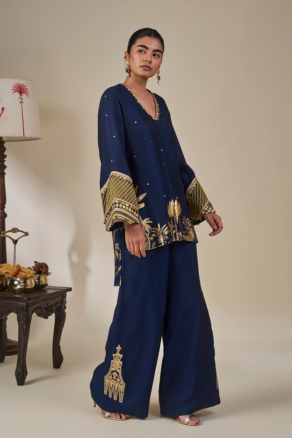 Backwater Postcards Kurta Set