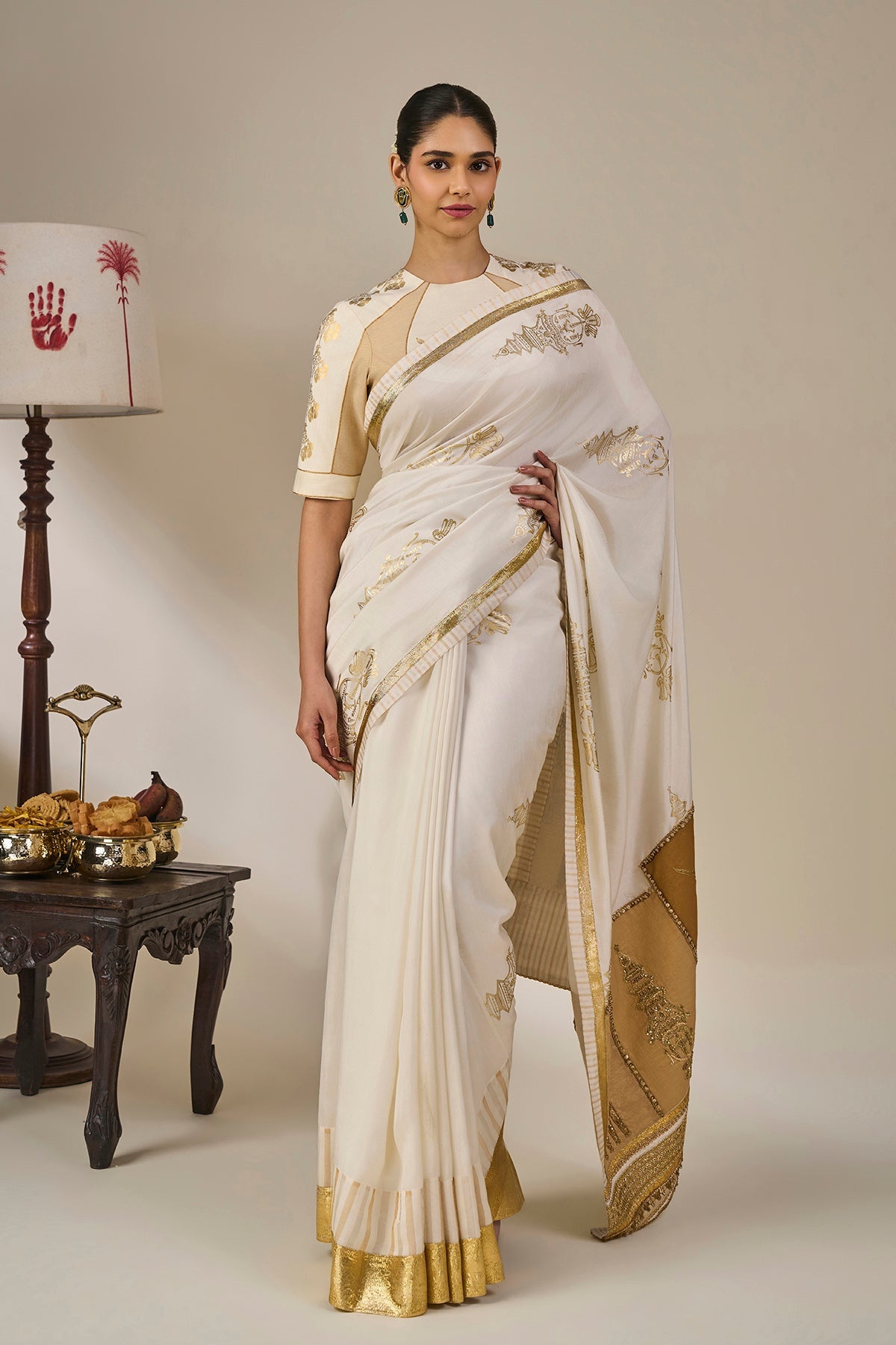Kathakali Tales Saree