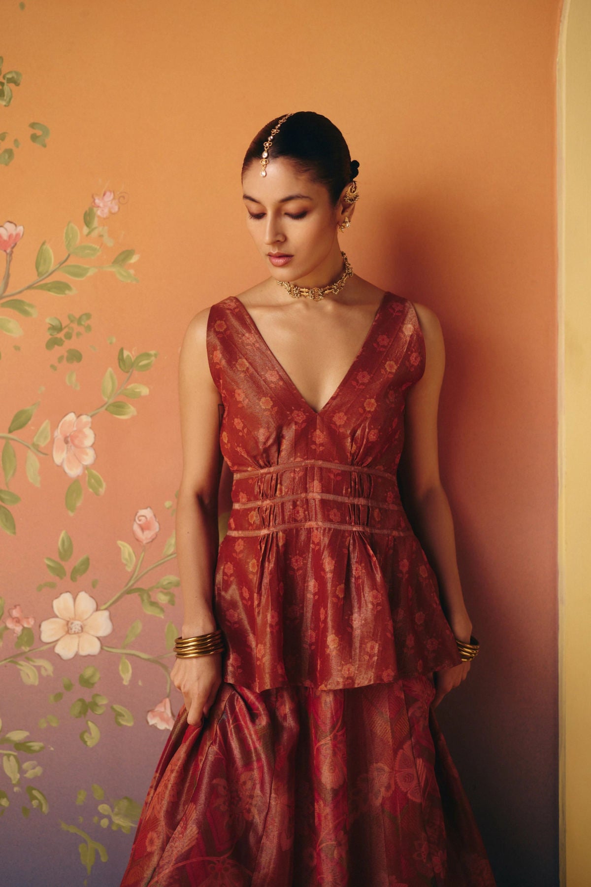 Meher lehenga set