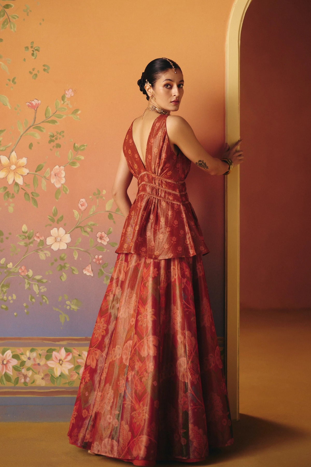 Meher lehenga set