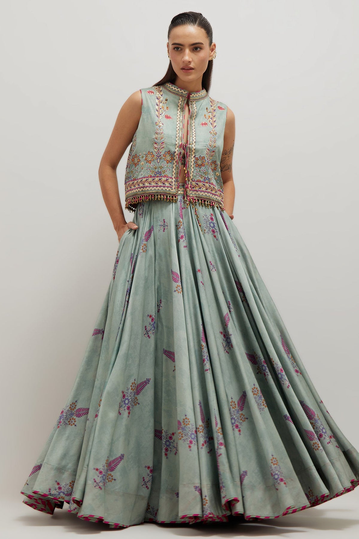 Moh koti Lehenga Set