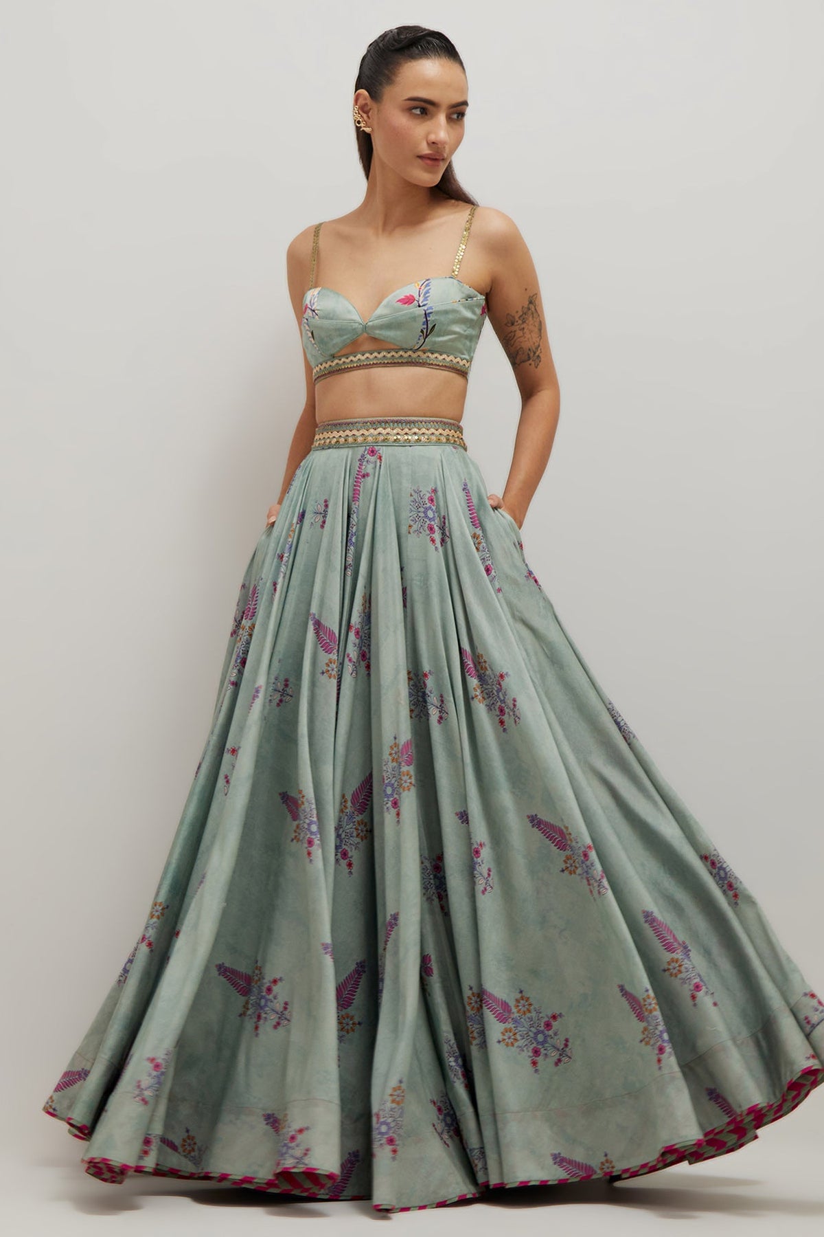 Moh koti Lehenga Set