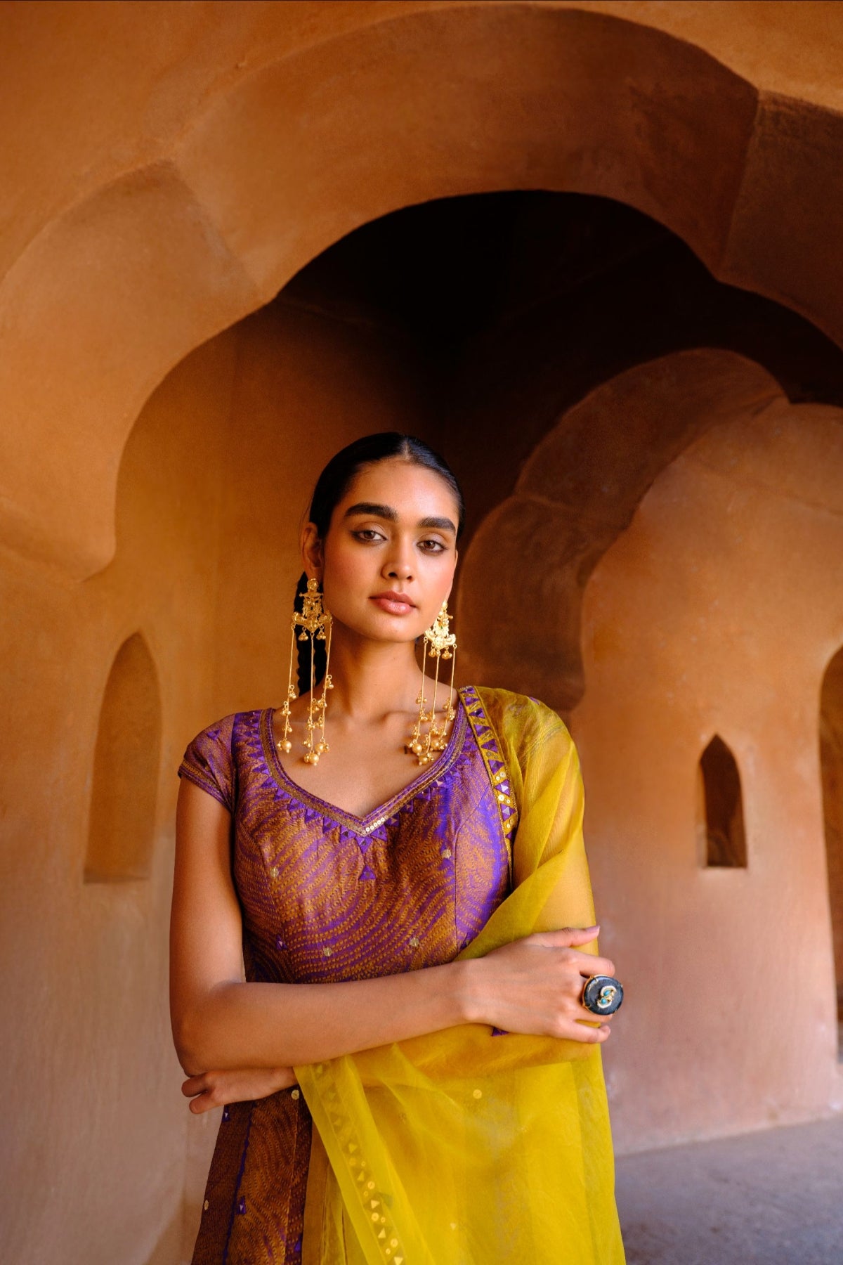 Navya sharara set