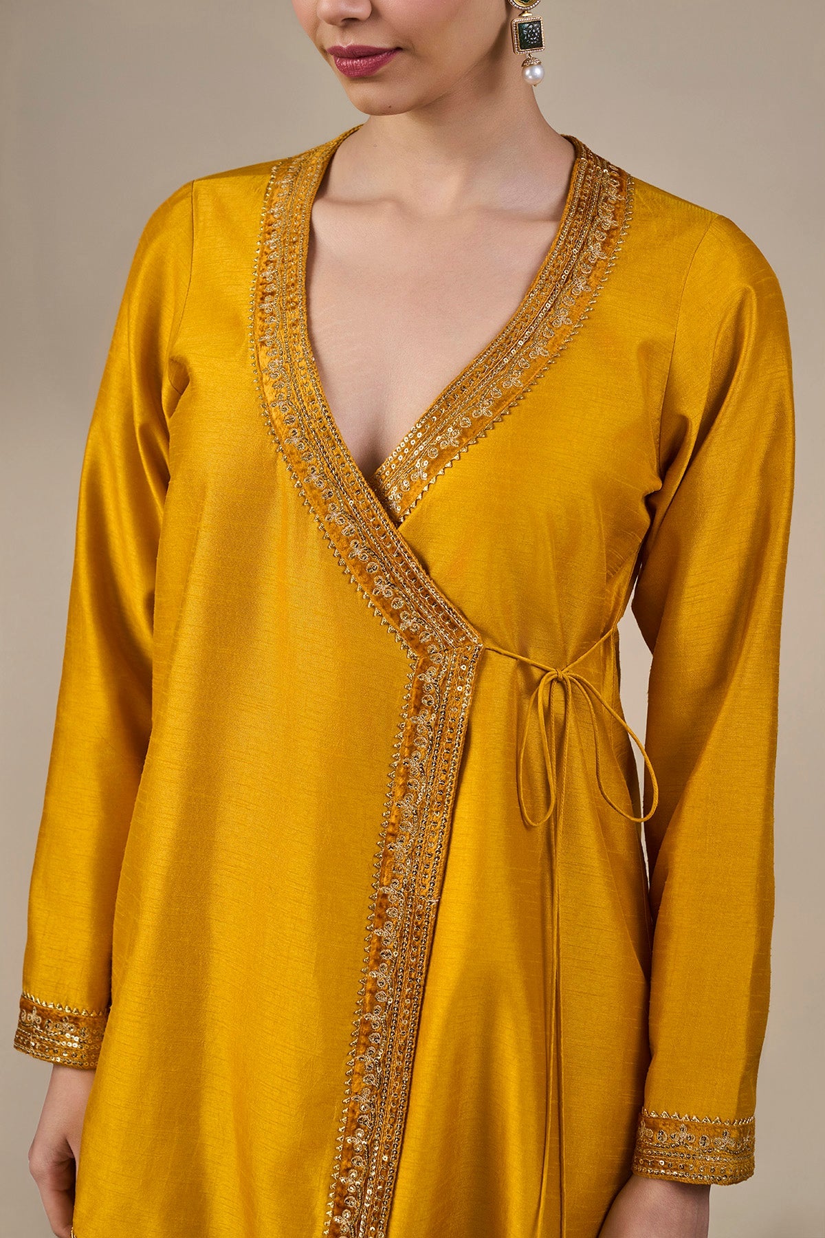 Ochre Orchard  Kurta Set