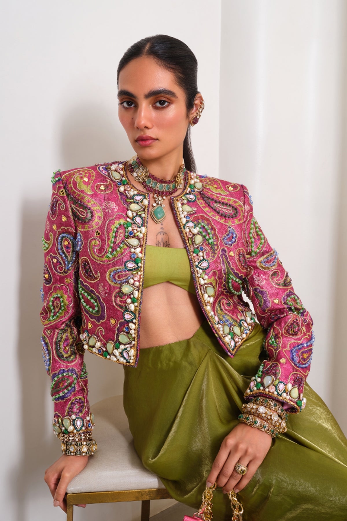 Olive Power Play - Jacket